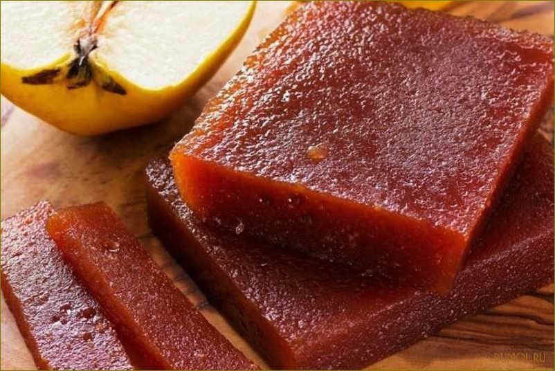 Рецепт приготовления яблочного мармелада в домашних условиях