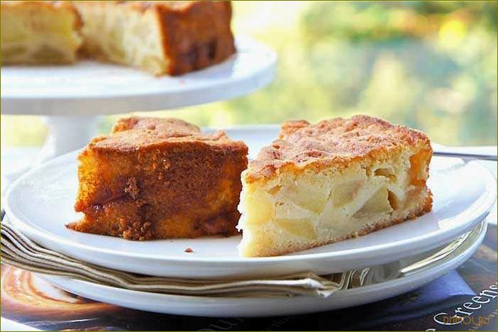 (яблочный, пирог, легкий, вкусный, рецепт) Яблочный пирог ПП: легкий и вкусный рецепт