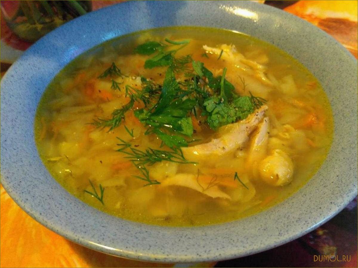 (рецепт, свежей, капусты, курином, бульоне) Рецепт щей из свежей капусты на курином бульоне