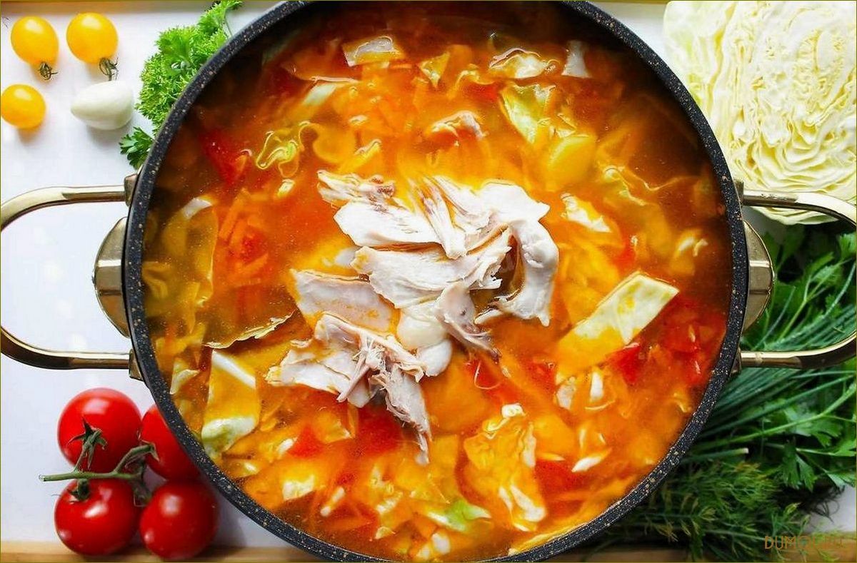 (рецепт, свежей, капусты, свининой) Рецепт щей из свежей капусты со свининой