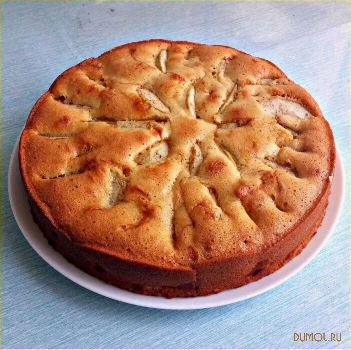 Яблочный пирог из детства: рецепт и секреты приготовления