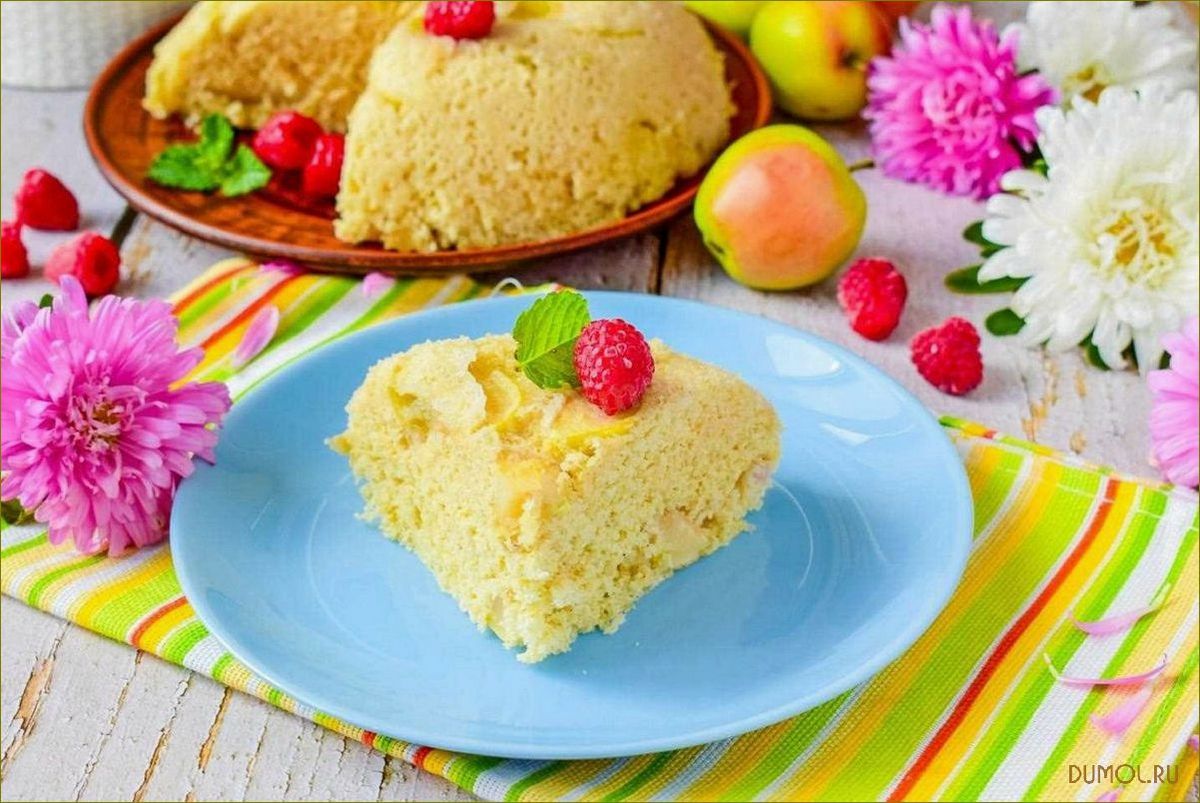 (яблочный, пирог, микроволновке) Яблочный пирог в микроволновке