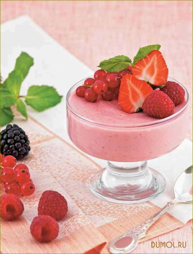 (ягодный, крем, рецепты, приготовления, использование) Ягодный крем: рецепты приготовления и использование в десертах