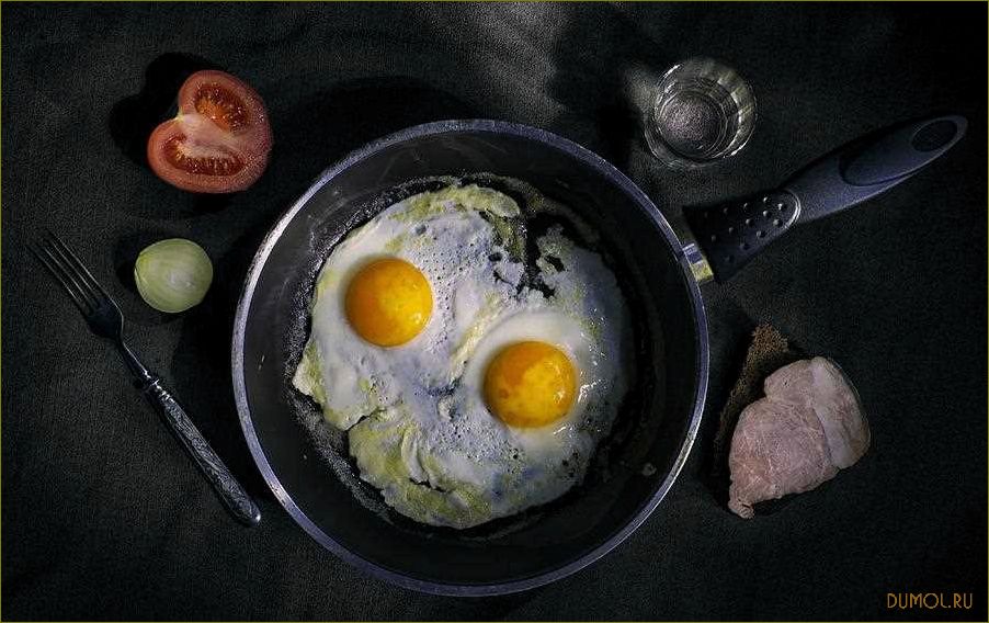 Яичница по холостяцки — рецепт приготовления