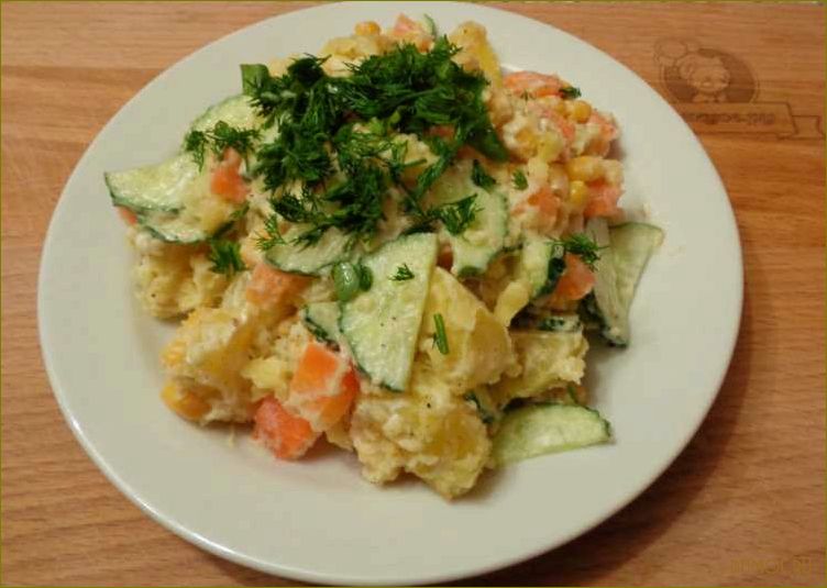 Японский картофельный салат