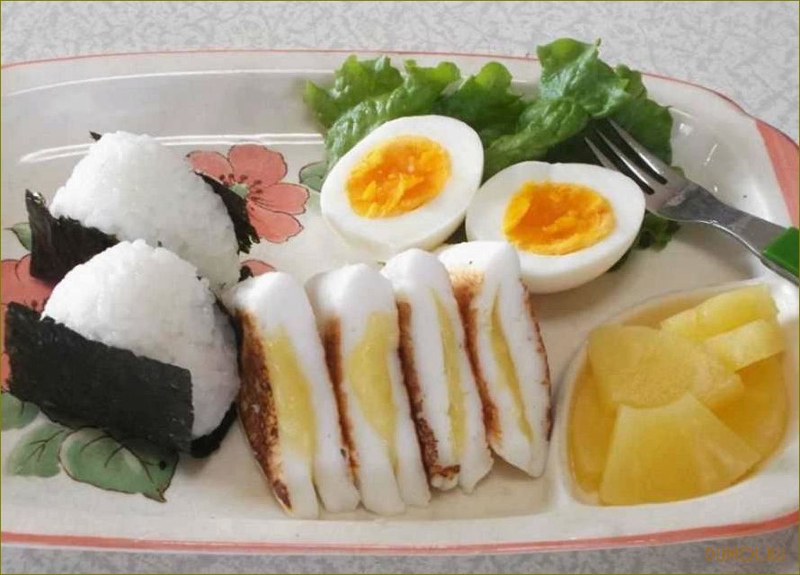(японский, завтрак, традиции, особенности) Японский завтрак: традиции и особенности