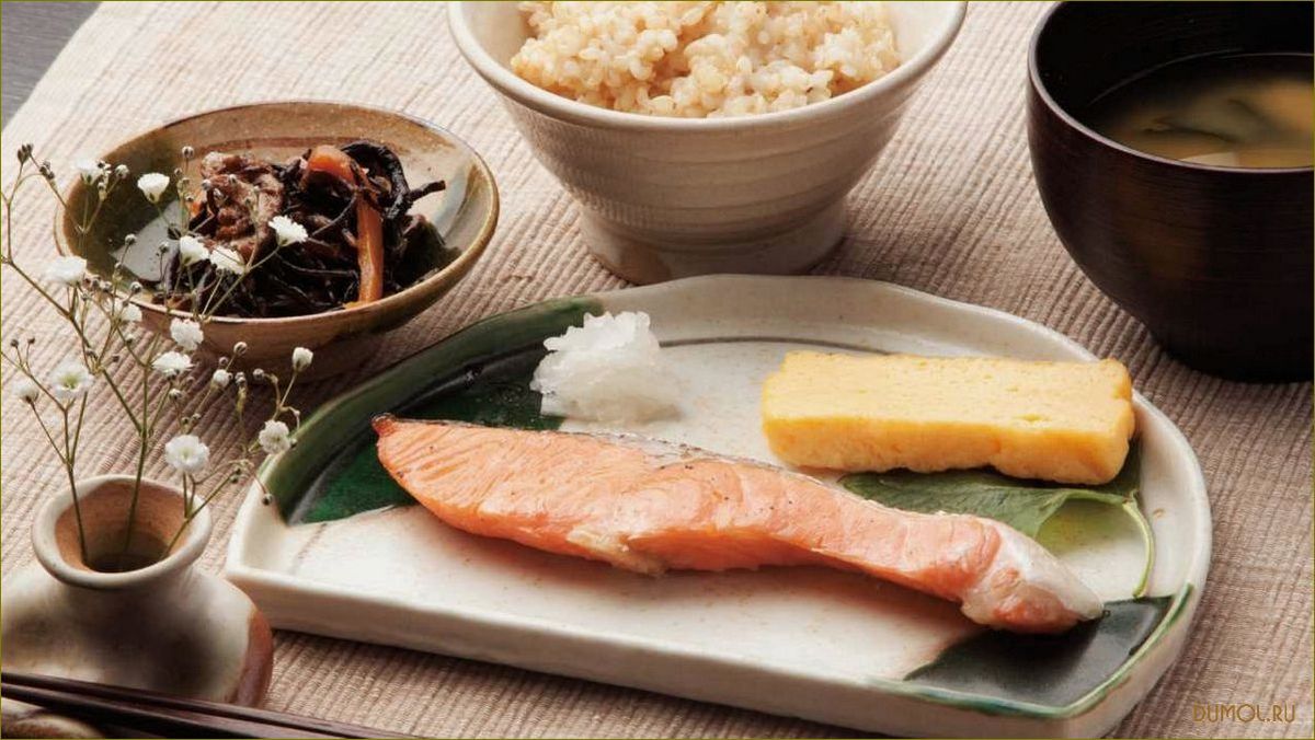 (японский, завтрак, традиции, особенности) Японский завтрак: традиции и особенности